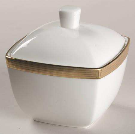 Millennium Gold Sugar Bowl & Lid