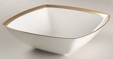 Millennium Gold 9" Square Vegetable Bowl