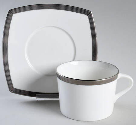 Millennium Platinum Breakfast Cup & Saucer Set