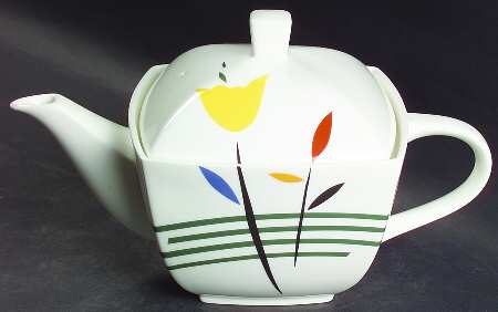 Charisma Floral Teapot & Lid by Mikasa