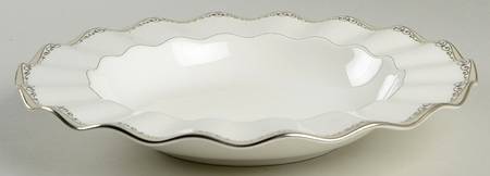 Symphony Platinum Rim Soup Bowl
