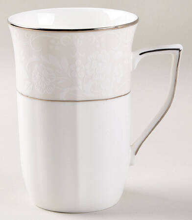 Platinum Brocade Mug