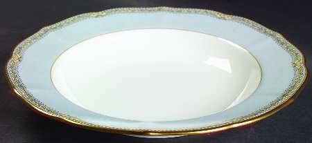 Deville Blue Large Rim Soup Bowl