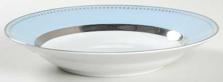 Carolina Blue 9" Soup/Pasta Bowl by Marc Blackwell