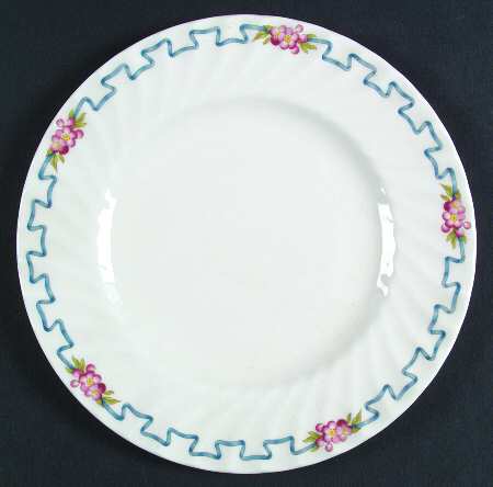 Ribbons & Blossoms Salad Plate