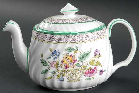 Haddon Hall Trellis Mini Teapot & Lid