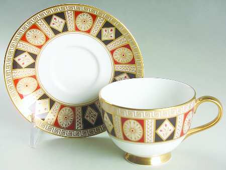 Alhambra Footed Cup & Saucer Set