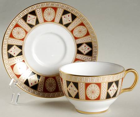 Alhambra Flat Cup & Saucer Set