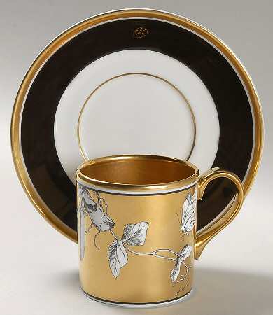Rosenborg Flat Demitasse Cup & Saucer Set