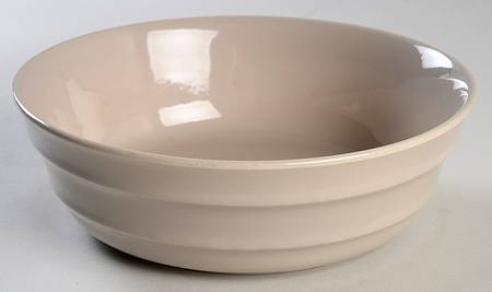 Grey 8" Round Vegetable Bowl