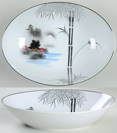MEY10 10" Oval Vegetable Bowl by Meiyo