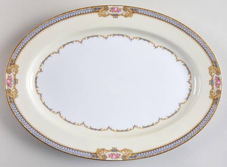 MEI650B 12" Oval Serving Platter