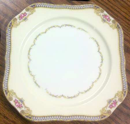 MEI650B Square Salad Plate