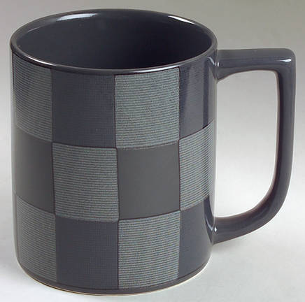 Checkmate Charcoal Mug