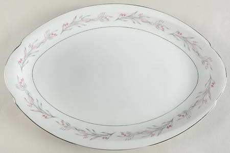Contessa (Platinum) 16" Oval Serving Platter