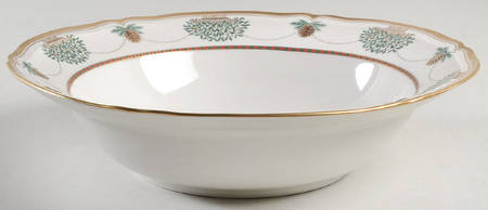 Christmas Garden 10" Round Vegetable Bowl
