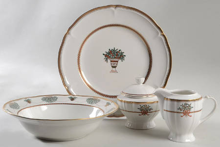 Christmas Garden 5 Piece Hostess Set
