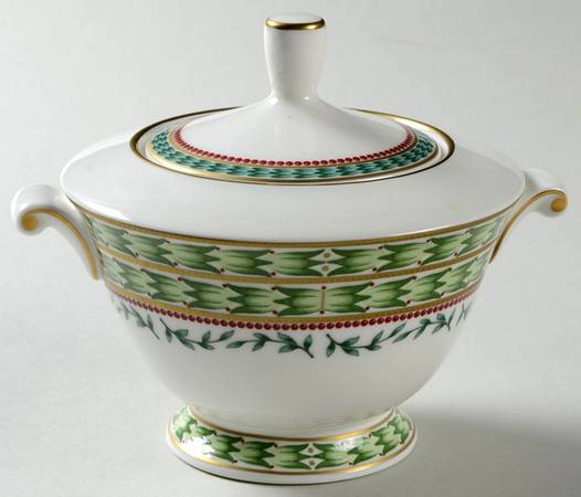 Holiday Celebration Sugar Bowl & Lid