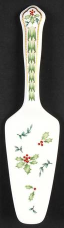 Holiday Celebration Solid Ceramic Pie/Cake Server by Mikasa