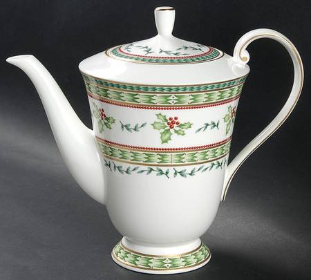 Holiday Celebration Coffee Pot & Lid