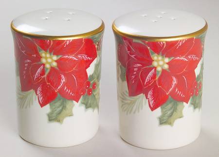 Holiday Bloom Salt & Pepper Set