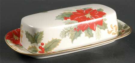 Holiday Bloom 1/4 Lb Covered Butter