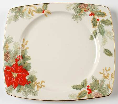 Holiday Bloom Salad Plate