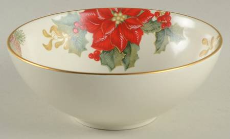 Holiday Bloom Fruit/Dessert (Sauce) Bowl