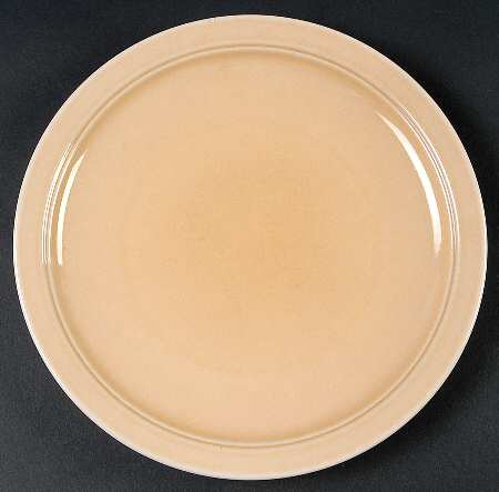 Stoneworks Orange Salad Plate