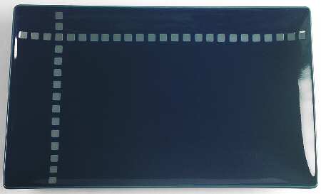 Viewpoint Navy 11" Rectangular Serving Platter by Mikasa