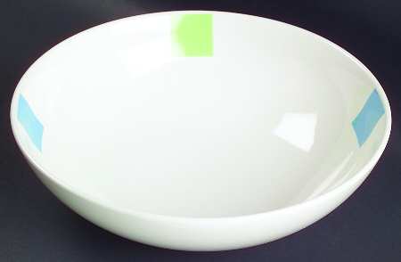 Bisto Blue Green Coupe Soup Bowl