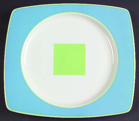 Bisto Blue Green Salad Plate