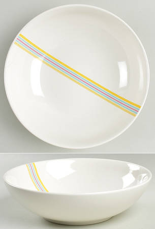 Color Weave Yellow Coupe Soup Bowl