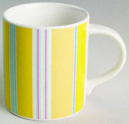 Color Weave Yellow Mug
