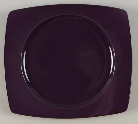 Palette Aubergine Salad Plate