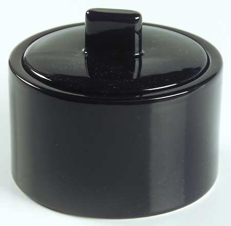 Palette Black Sugar Bowl & Lid