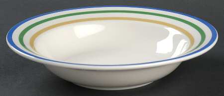 Color Vibe Rim Fruit/Dessert (Sauce) Bowl