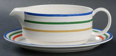 Color Vibe Gravy Boat & Underplate