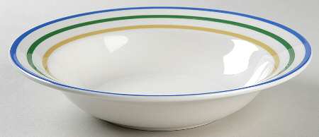 Color Vibe Rim Soup Bowl