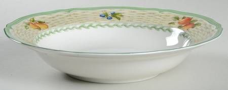 Bountiful Large Rim Soup Bowl by Mikasa
