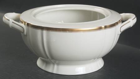 Hyde Park Gold 2 Qt Round Covered Casserole No Lid