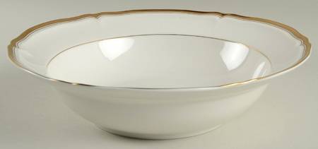 Hyde Park Gold 10" Round Vegetable Bowl