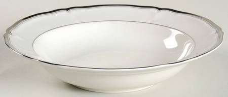 Hyde Park Platinum 9" Round Vegetable Bowl