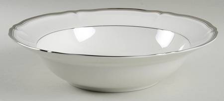 Hyde Park Platinum 10" Round Vegetable Bowl