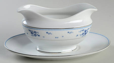 Breath of Spring Gravy Boat & Underplate