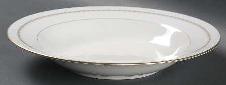 Royalty Gold Rim Soup Bowl