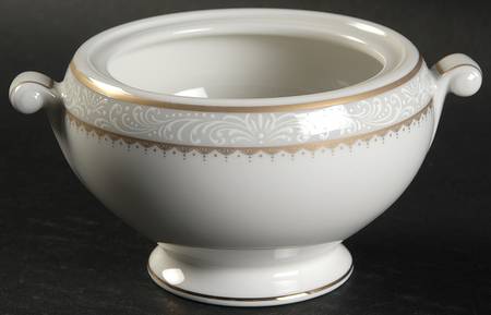 Royalty Gold Sugar Bowl No Lid