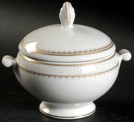 Royalty Gold Sugar Bowl & Lid
