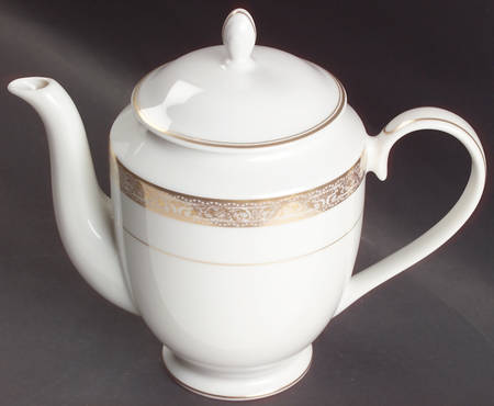 Imperial Court Gold Coffee Pot & Lid