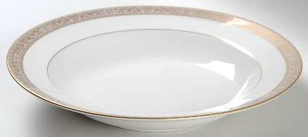 Imperial Court Gold Rim Soup Bowl